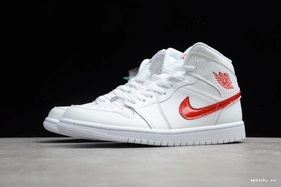 Rep EP BQ6472-106 University Jordan (W) BQ6472-106 White Mid Red 1 0104